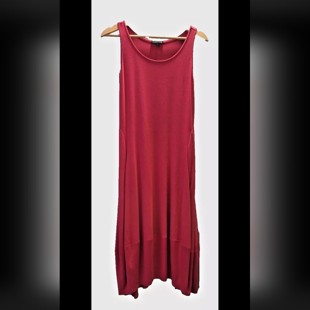 Eileen Fisher Bubble
Hem Dress Pink Size Small Sleeveless Tank